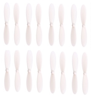H107L Hubsan X4 RC Quadcopter spare parts todayrc toys listing main blades (White) 4sets