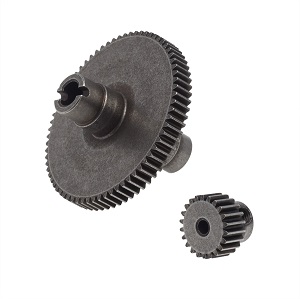 Wltoys 104002 RC Car spare parts middle reduction and motor gear