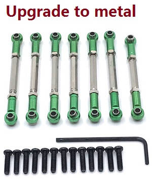Wltoys 104002 RC Car spare parts connect buckle set (Metal) Green