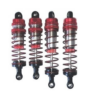 Wltoys 104002 RC Car spare parts front and rear shock absorber Red