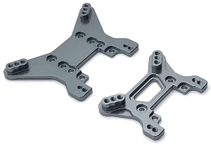 Wltoys 104002 RC Car spare parts front and rear shock absorber plate (Titanium color)