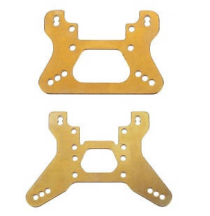 Wltoys 104002 RC Car spare parts front and rear shock absorber plate - Click Image to Close