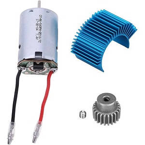 Wltoys 104001 RC Car spare parts todayrc toys listing main motor + heat sink + motor gear set