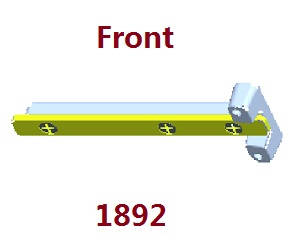 Wltoys 104001 RC Car spare parts todayrc toys listing underbody reinforcement Front 1892