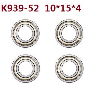 Wltoys 104001 RC Car spare parts todayrc toys listing bearing 10*15*4 K939-52 - Click Image to Close