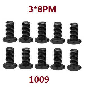 Wltoys 104001 RC Car spare parts todayrc toys listing screws set 3*8PM 1009