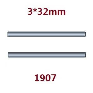 Wltoys 104072 RC Car spare parts small metal bar 3*32mm 1907