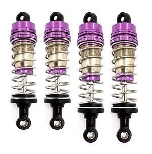 Wltoys 104001 RC Car spare parts todayrc toys listing front and rear shock absorber Purple
