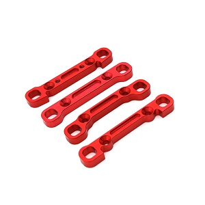 Wltoys XK 104002 RC Car spare parts rear and front swing arm strengthening plate Red