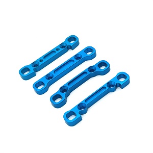 Wltoys XK 104072 RC Car spare parts rear and front swing arm strengthening plate Blue