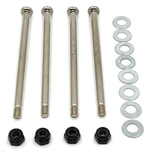 Wltoys XK 104072 RC Car spare parts fixed screws and nuts for the swing arm