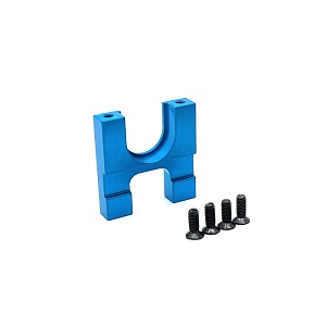 Wltoys XK 104001 RC Car spare parts reduction gear holder Blue - Click Image to Close