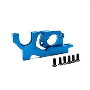 Wltoys XK 104002 RC Car spare parts adjustable motor fixing base Blue - Click Image to Close