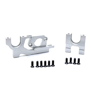 Wltoys XK 104002 RC Car spare parts adjustable motor fixing base and reduction gear fixing seat Silver