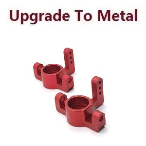 Wltoys XK 104009 RC Car spare parts todayrc toys listing steering cup upgrade to metal (Red) - Click Image to Close