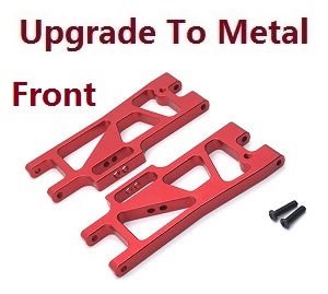 Wltoys XK 104009 RC Car spare parts todayrc toys listing front lower arm upgrade to metal (Red) Wltoys XK 104009 RC Car spare parts todayrc toys listing front lower arm upgrade to metal (Red)