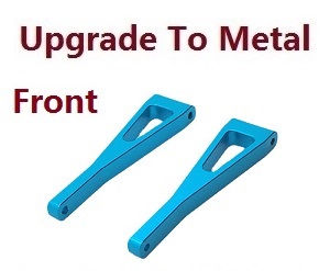 Wltoys XK 104009 RC Car spare parts todayrc toys listing bigfoot front upper swing arm upgrade to metal (Blue) Wltoys XK 104009 RC Car spare parts todayrc toys listing bigfoot front upper swing arm upgrade to metal (Blue)