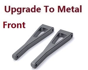 Wltoys XK 104009 RC Car spare parts todayrc toys listing bigfoot front upper swing arm upgrade to metal (Titanium color)