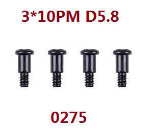 Wltoys XK 104019 RC Car spare parts screws set 3*10 PM D5.8 0275