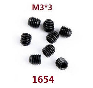 Wltoys XK 104019 RC Car spare parts machine screws set M3*3 1654 - Click Image to Close