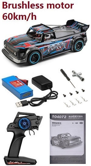 Wltoys 104072 RC Car with 1 battery RTR