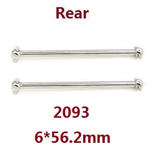 Wltoys 104072 RC Car spare parts rear wheel driven shaft dog bone 2093 - Click Image to Close