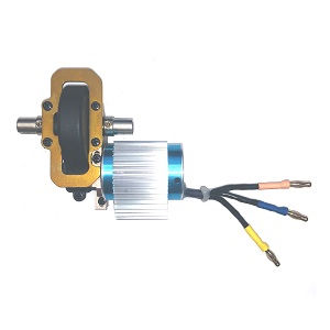 Wltoys 104072 RC Car spare parts brushless motor module + middle reduction gear module (Assembled)
