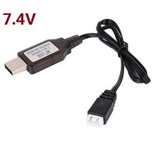 Wltoys 10428-D 10428-E RC Car spare parts todayrc toys listing USB charger wire 7.4V