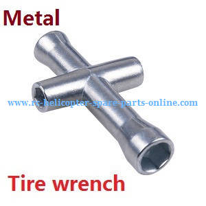 Wltoys 10428-B RC Car spare parts todayrc toys listing tire wrench (metal)