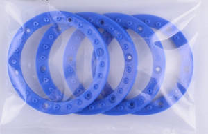 Wltoys 10428 RC Car spare parts todayrc toys listing tire positioning ring K949-04 (Blue)