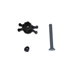 Wltoys 10428-2 RC Car spare parts todayrc toys listing fixed set of tail wheel Black