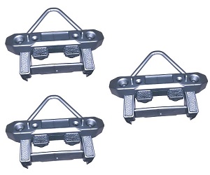 Wltoys 104310 RC Car spare parts todayrc toys listing front bumper 3pcs - Click Image to Close