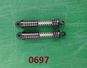 Wltoys 104311 RC Car spare parts todayrc toys listing shock absorber 2pcs 0697