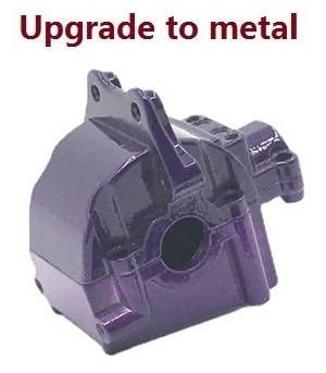 Wltoys 124007 RC Car Vehicle spare parts wave box (Metal Purple)