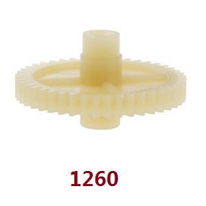 Wltoys 124007 RC Car Vehicle spare parts main big gear 1260 - Click Image to Close