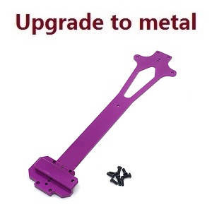 Wltoys 124007 RC Car Vehicle spare parts second floor board metal Purple