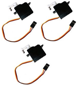 Wltoys 124007 RC Car Vehicle spare parts SERVO 3pcs