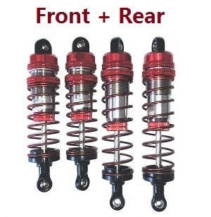 Wltoys 124007 RC Car Vehicle spare parts shock absorber (Red) - Click Image to Close