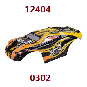 Wltoys 12401 12402 12402-A 12403 12404 RC Car spare parts todayrc toys listing car shell (For 12404) 0302