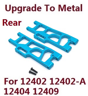 Wltoys 12401 12402 12402-A 12403 12404 RC Car spare parts todayrc toys listing upgrade to metal arm as-rear lower swing (metal Blue color) Wltoys 12401 12402 12402-A 12403 12404 RC Car spare parts todayrc toys listing upgrade to metal arm as-rear lower swing (metal Blue color)
