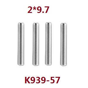 Wltoys 12401 12402 12402-A 12403 12404 RC Car spare parts todayrc toys listing axle fixed iron bar 2*9.7 K939-57 - Click Image to Close