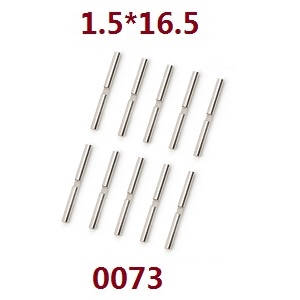 Wltoys 124012 124011 RC Car spare parts todayrc toys listing differential small metal bar shaft 1.5*16.5 0073