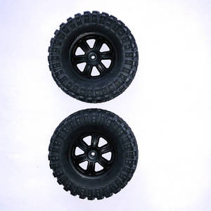 Wltoys 124012 124011 RC Car spare parts todayrc toys listing tires 2pcs - Click Image to Close