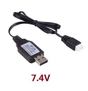 Wltoys 124012 124011 RC Car spare parts todayrc toys listing USB charger wire 7.4V