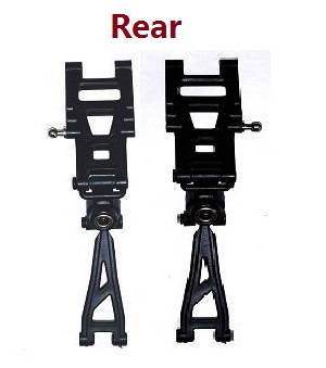 Wltoys 124012 124011 RC Car spare parts todayrc toys listing upper and lower swing arm + The rear seat (Rear)
