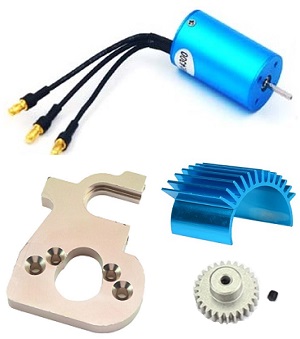Wltoys 124017 RC Car spare parts todayrc toys listing brushless motor group