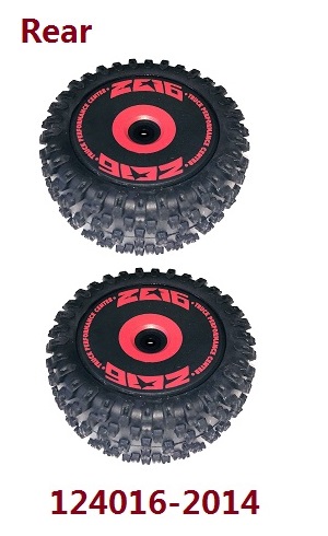 Wltoys 124016 RC Car spare parts todayrc toys listing rear big tire 2014 - Click Image to Close