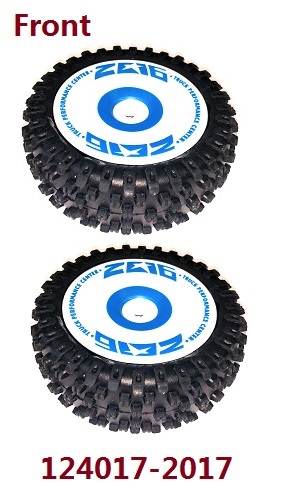 Wltoys 124017 RC Car spare parts todayrc toys listing front small tire 2017 - Click Image to Close