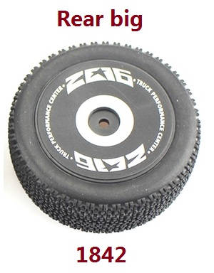Wltoys 124018 RC Car spare parts todayrc toys listing rear big tire 1842 - Click Image to Close