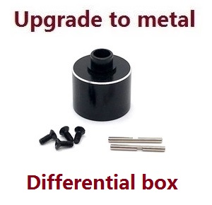 Wltoys 124017 RC Car spare parts todayrc toys listing upgrade to metal differential case